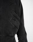The Core Zip-Up - Washed Black