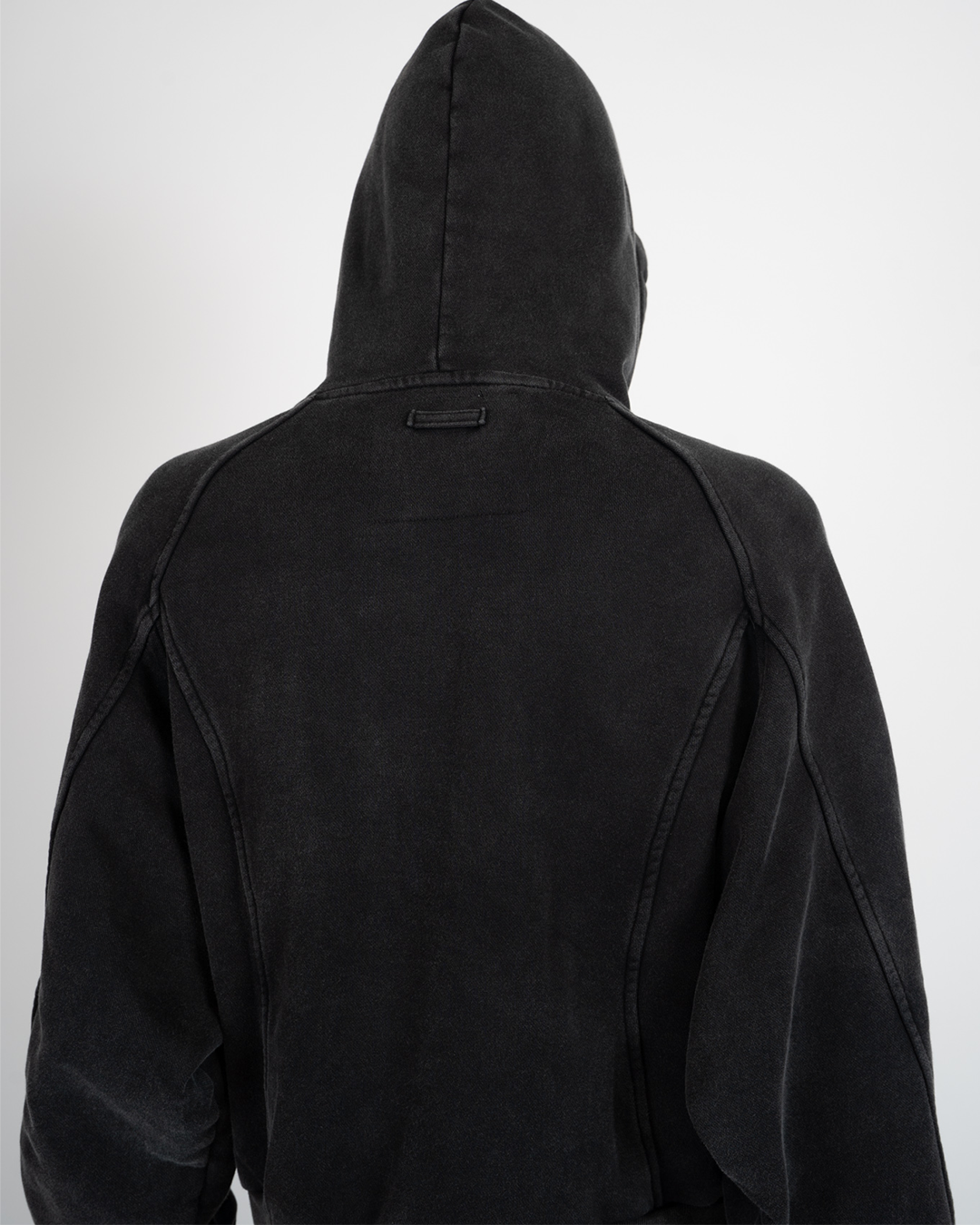 The Core Zip-Up - Washed Black – Raver Studios