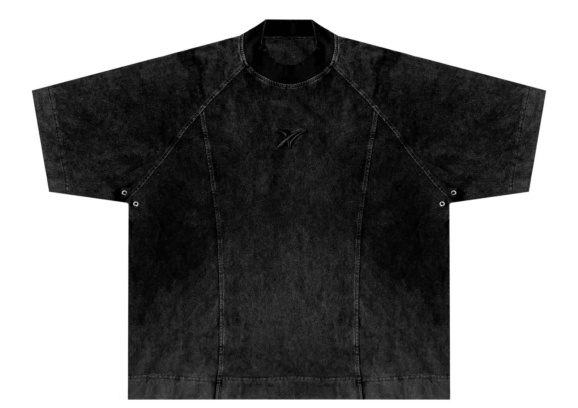 The Core T-Shirt - Washed Black – Raver Studios