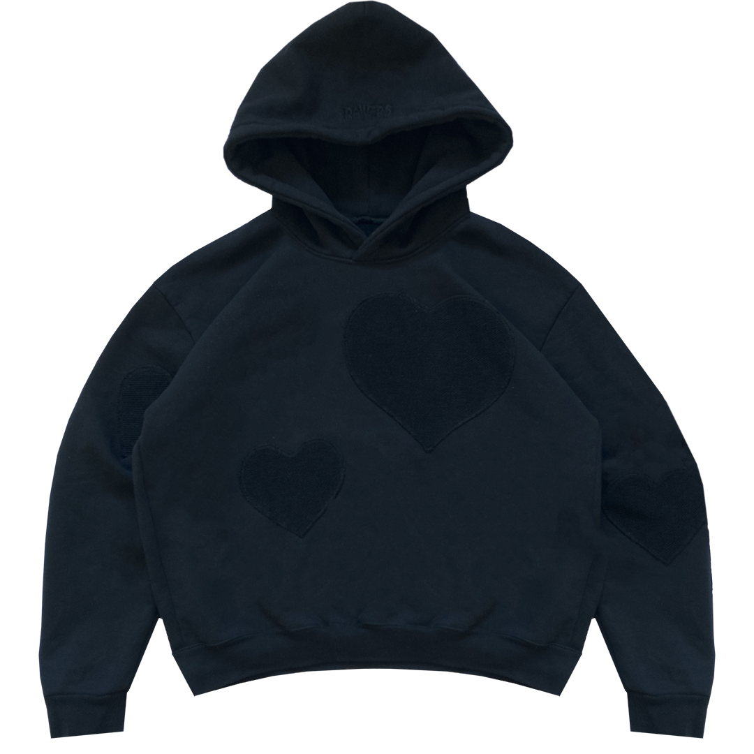 VALENTINES - Heart Patches Hoodie